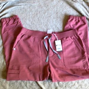 NWT FIGS MAUVE JOGGER XLP